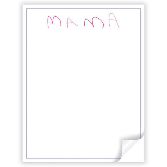 little hands thin frame notepad