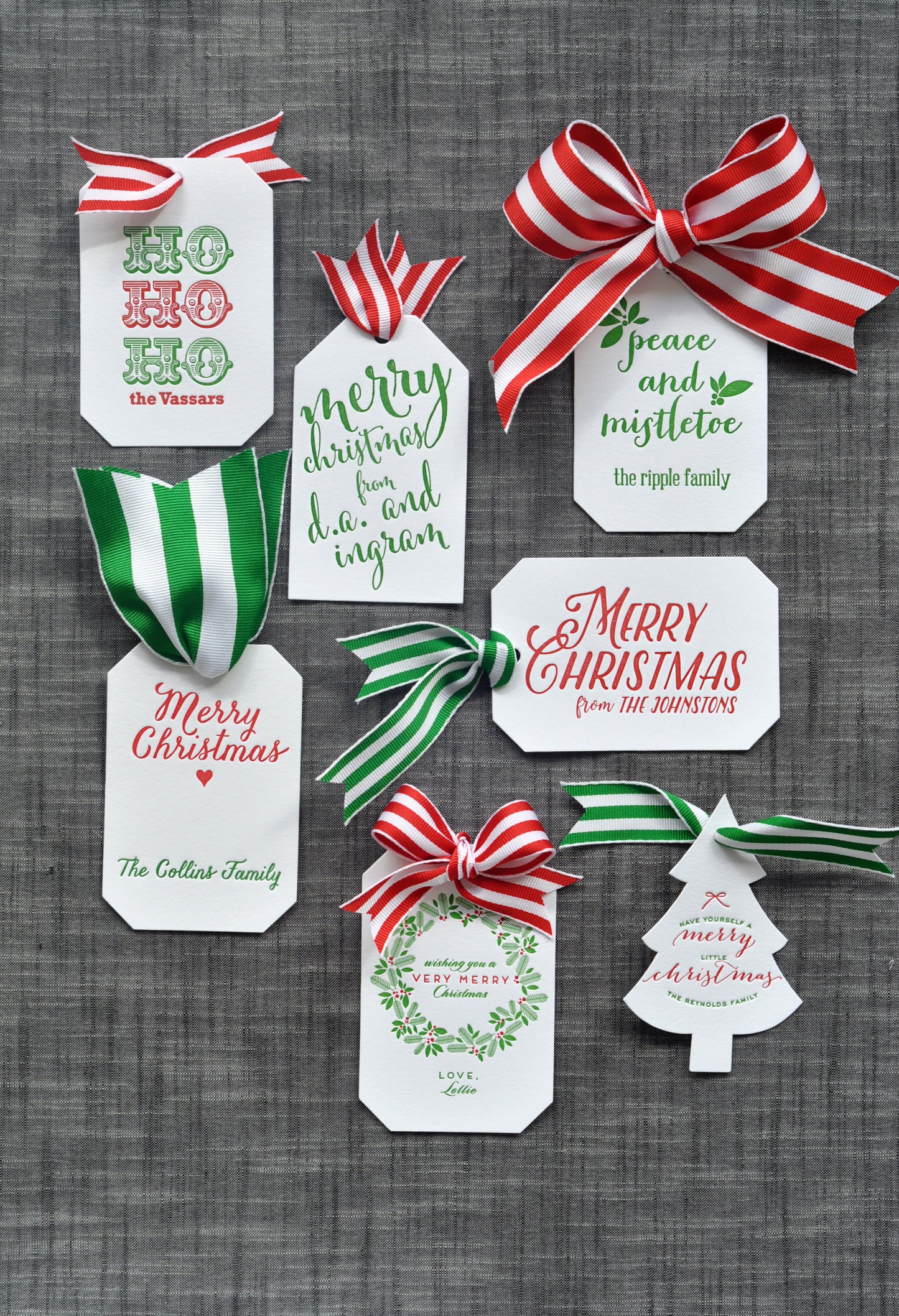 merry christmas specialty tag - T87