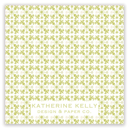 tuscan tile chartreuse enclosure card