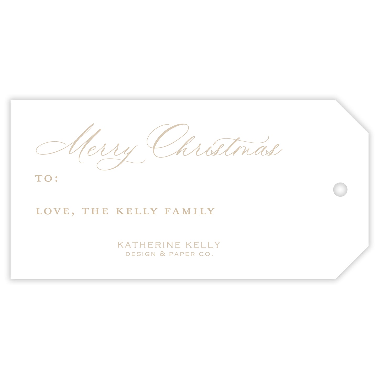 nativity personalized gift tag