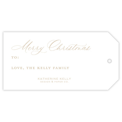 nativity personalized gift tag