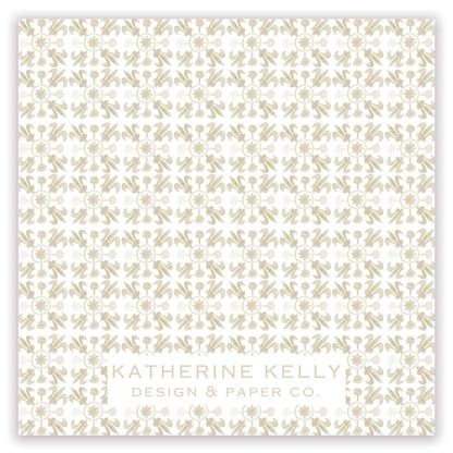 tuscan tile beige enclosure card