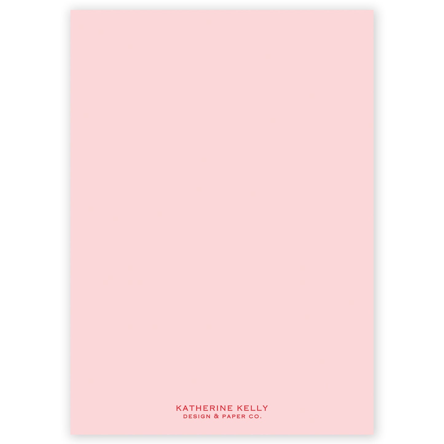 pink merry christmas drip holiday card