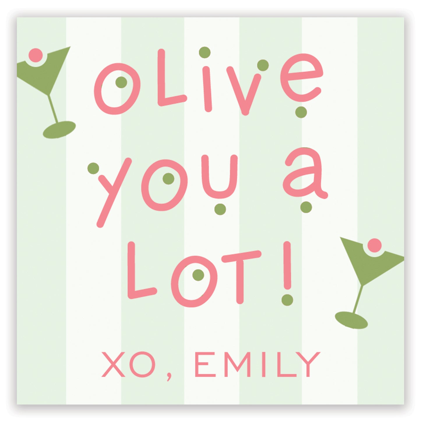 olive you valentine