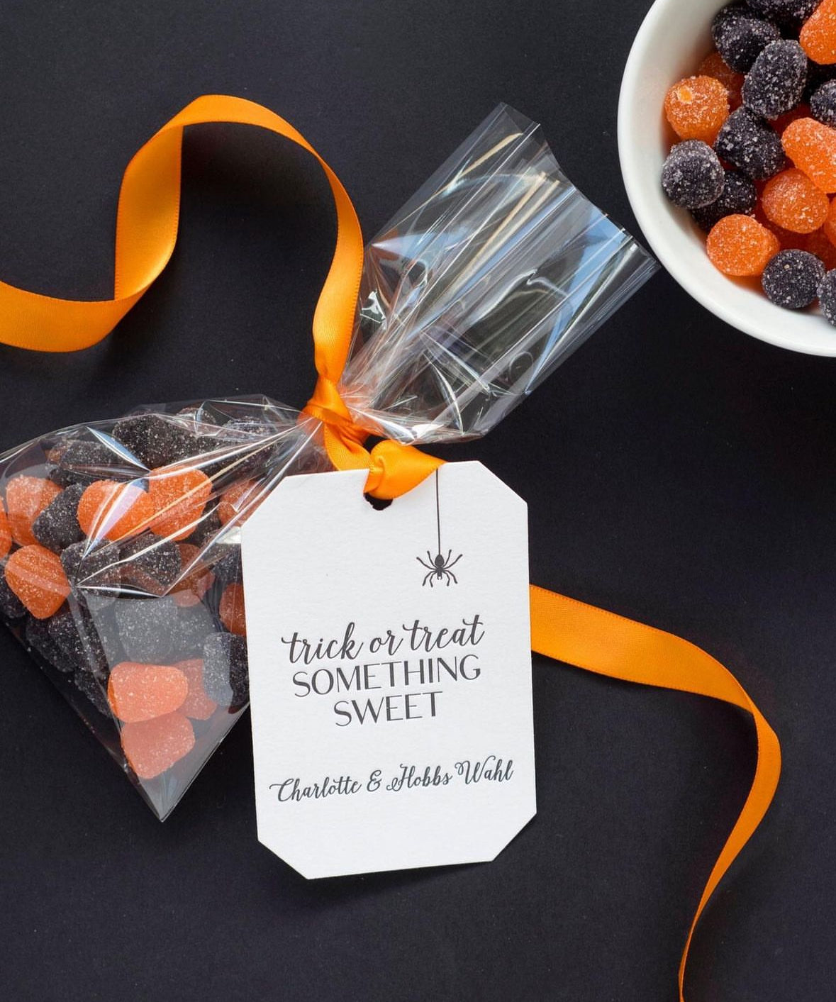 trick or treat something sweet specialty tag - T79