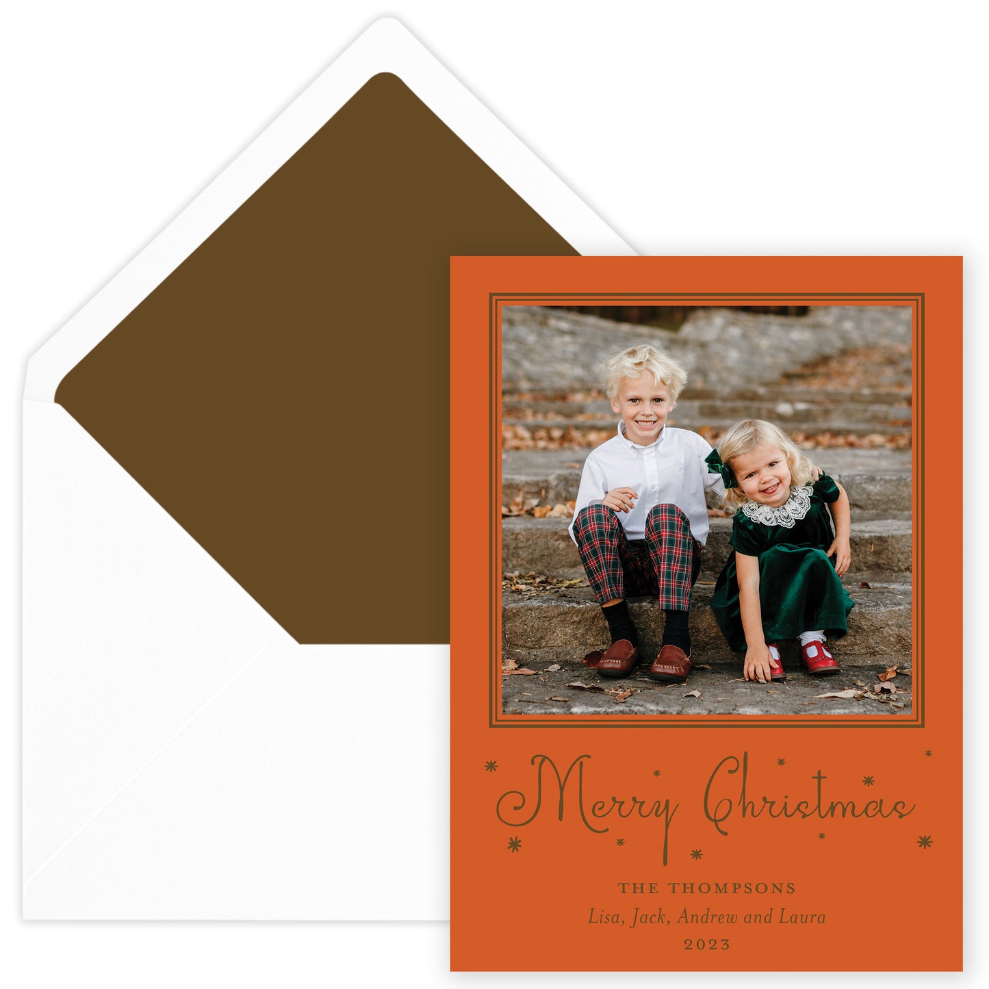 marmalade merry christmas drip holiday card