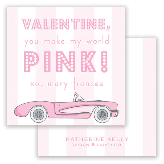 barbie girl valentine printable