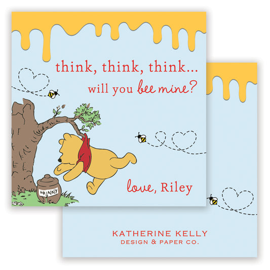 hunny bear valentine printable