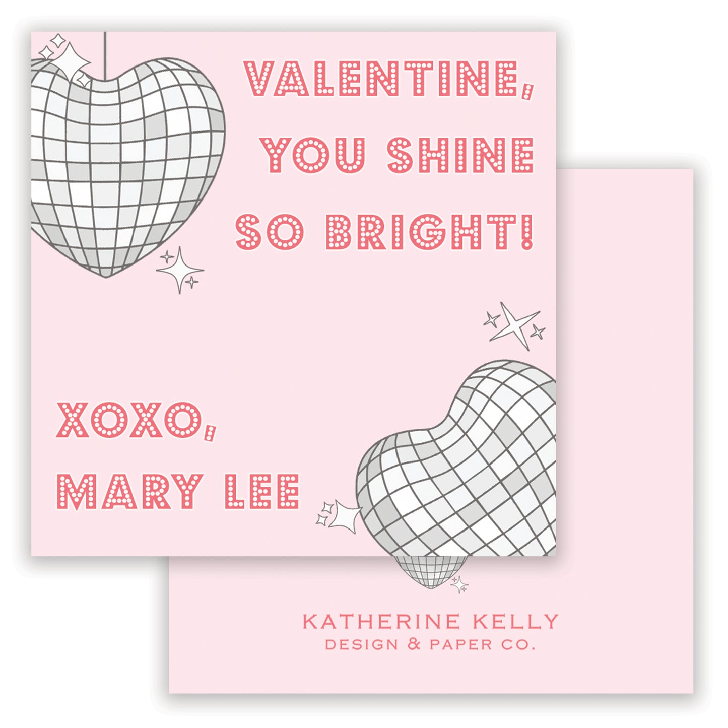 disco ball valentine