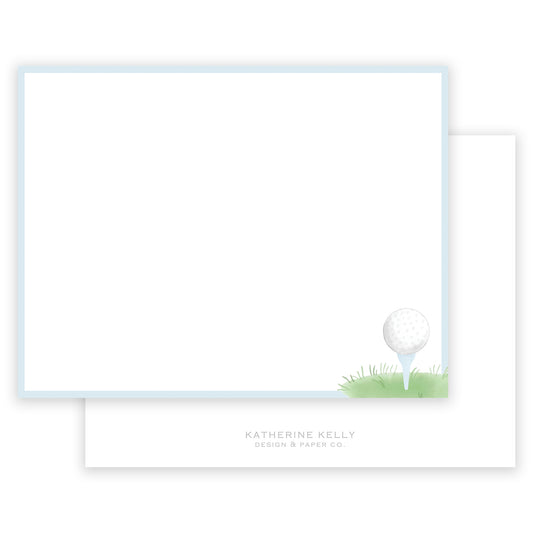 golf blank notecards