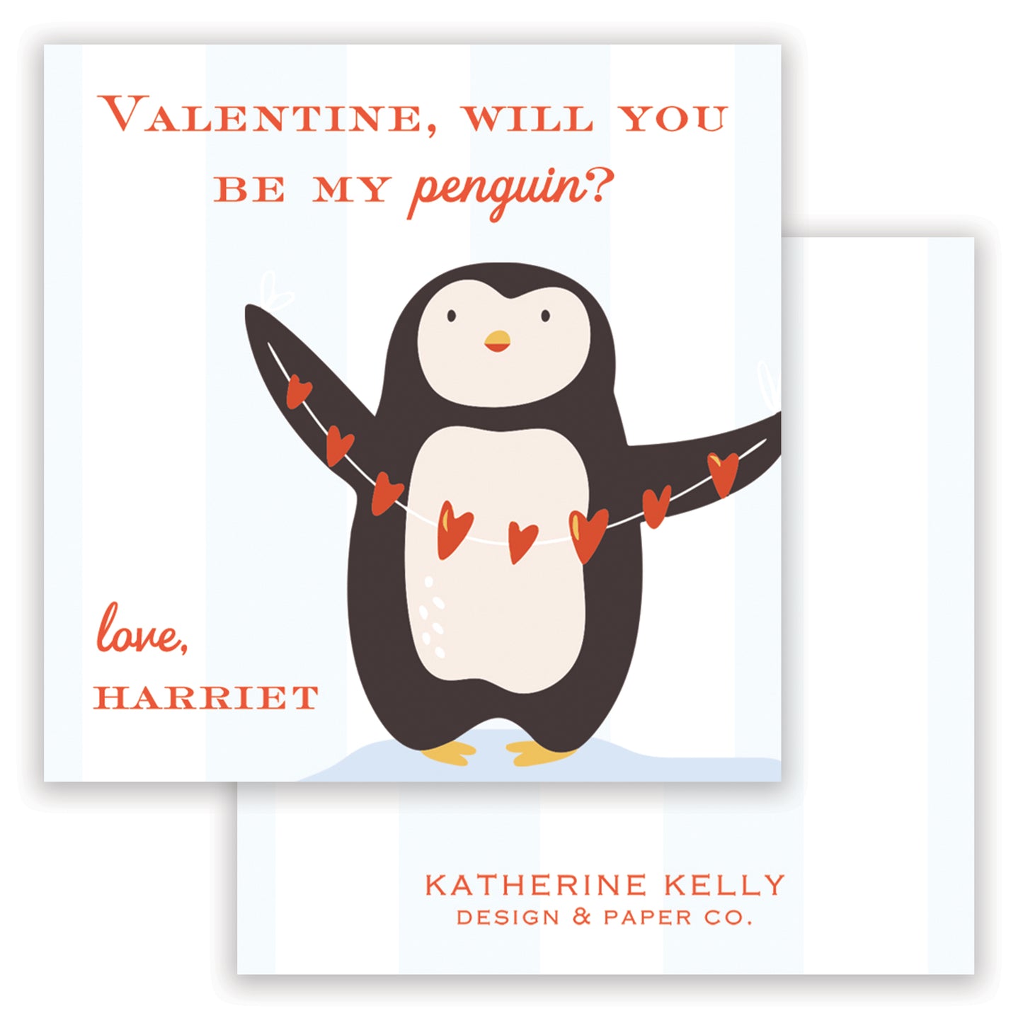 penguin valentine