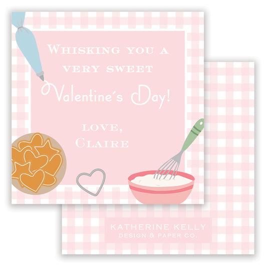 pink baking valentine printable