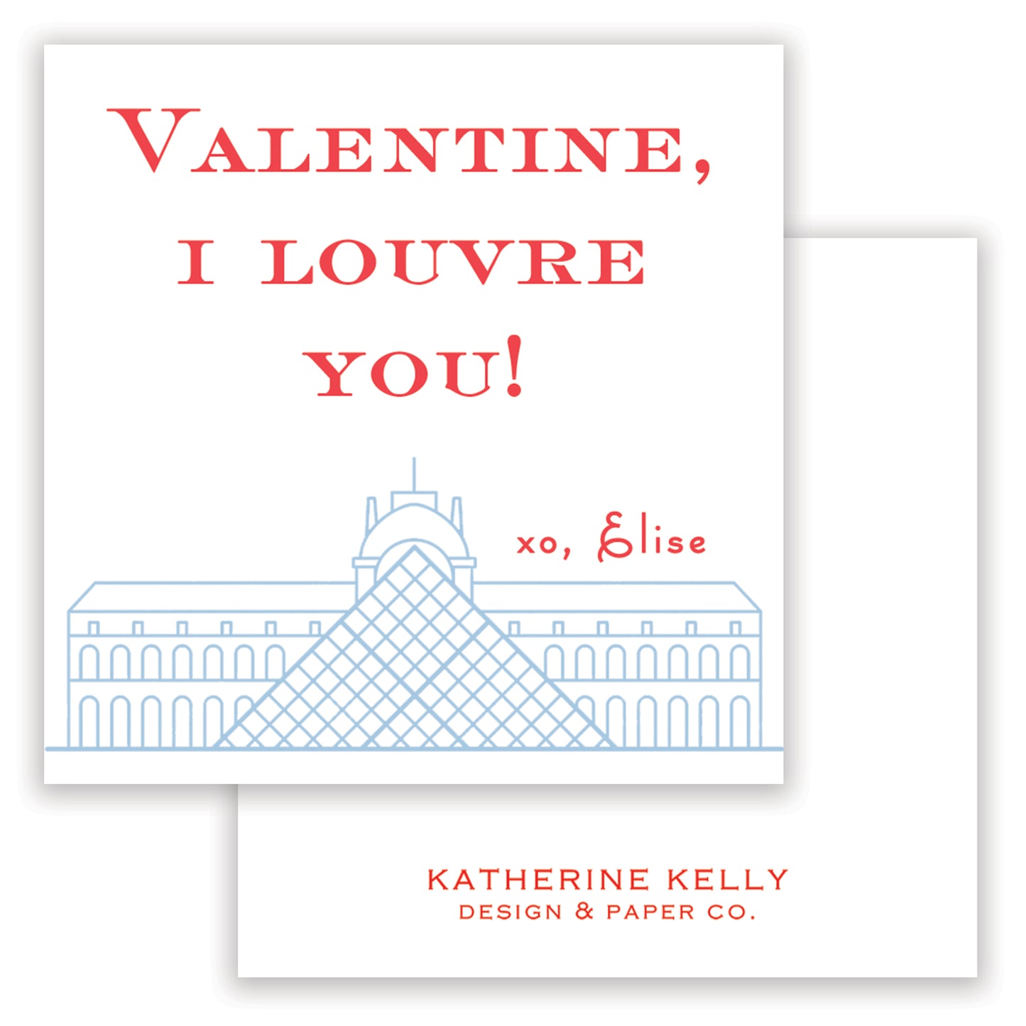 i louvre you valentine printable