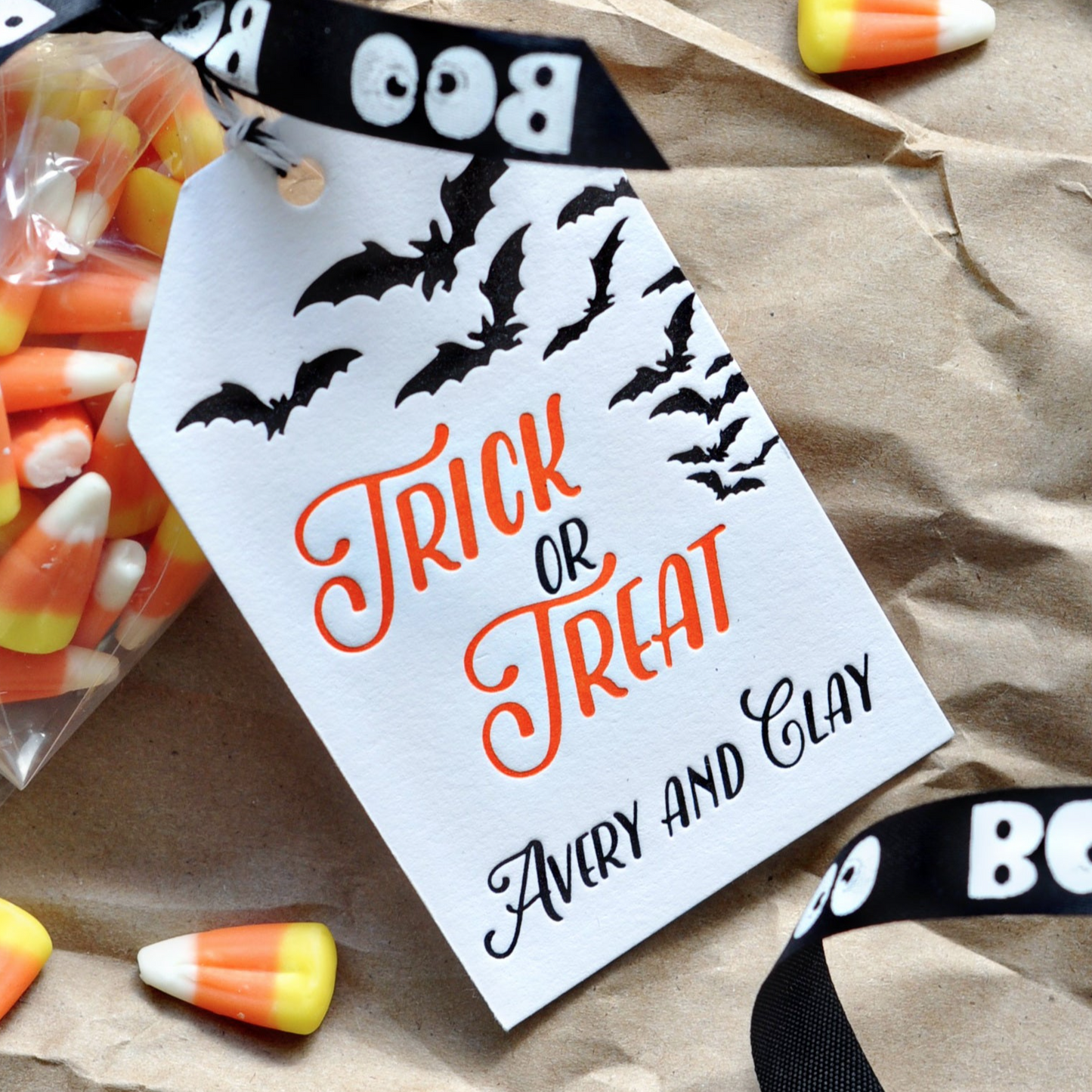 trick or treat specialty tag - T80