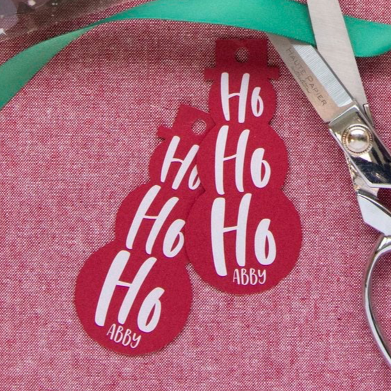 ho ho ho santa specialty tag - T289