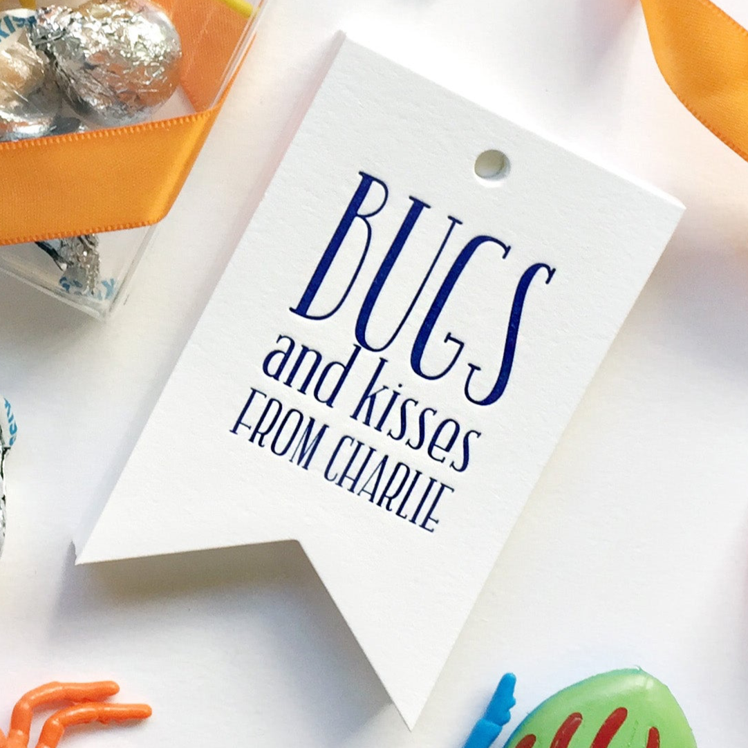 bugs & kisses specialty tag - T127