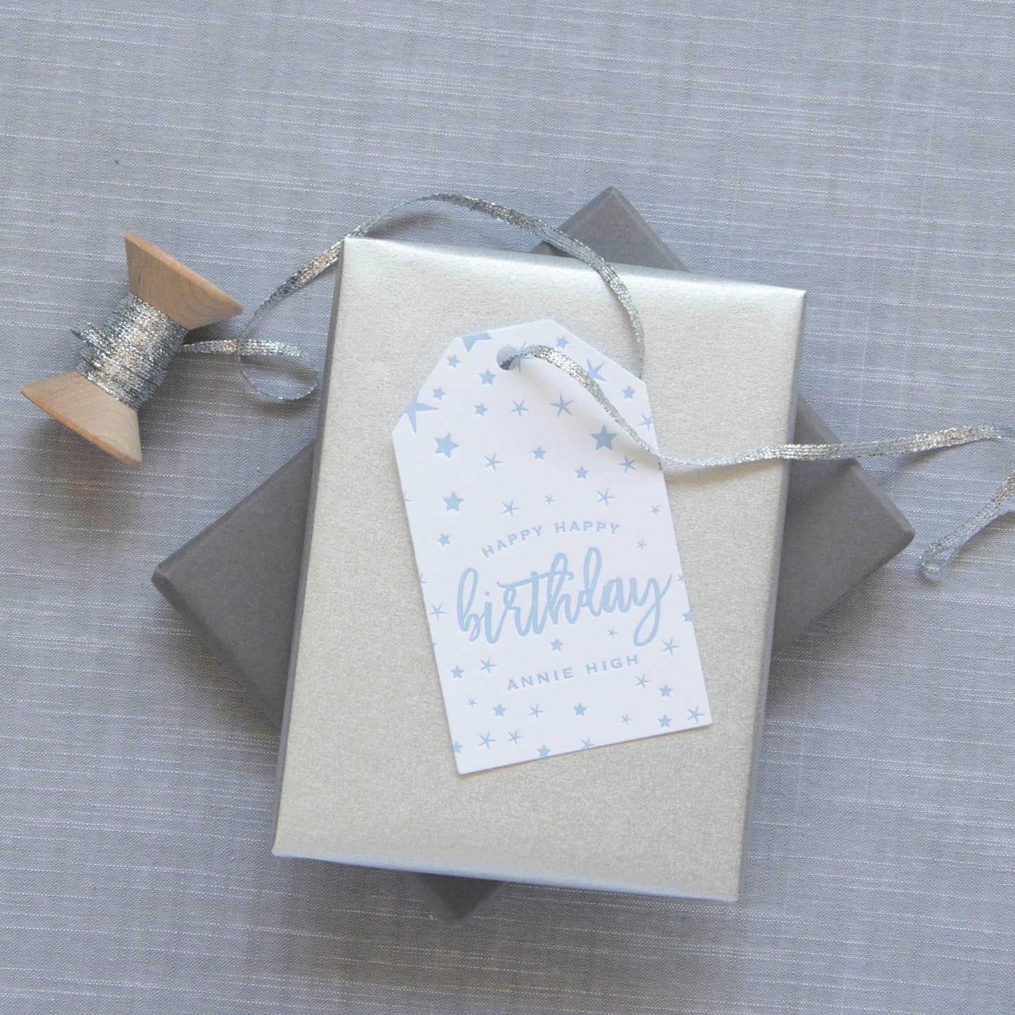 birthday star specialty tag - T216