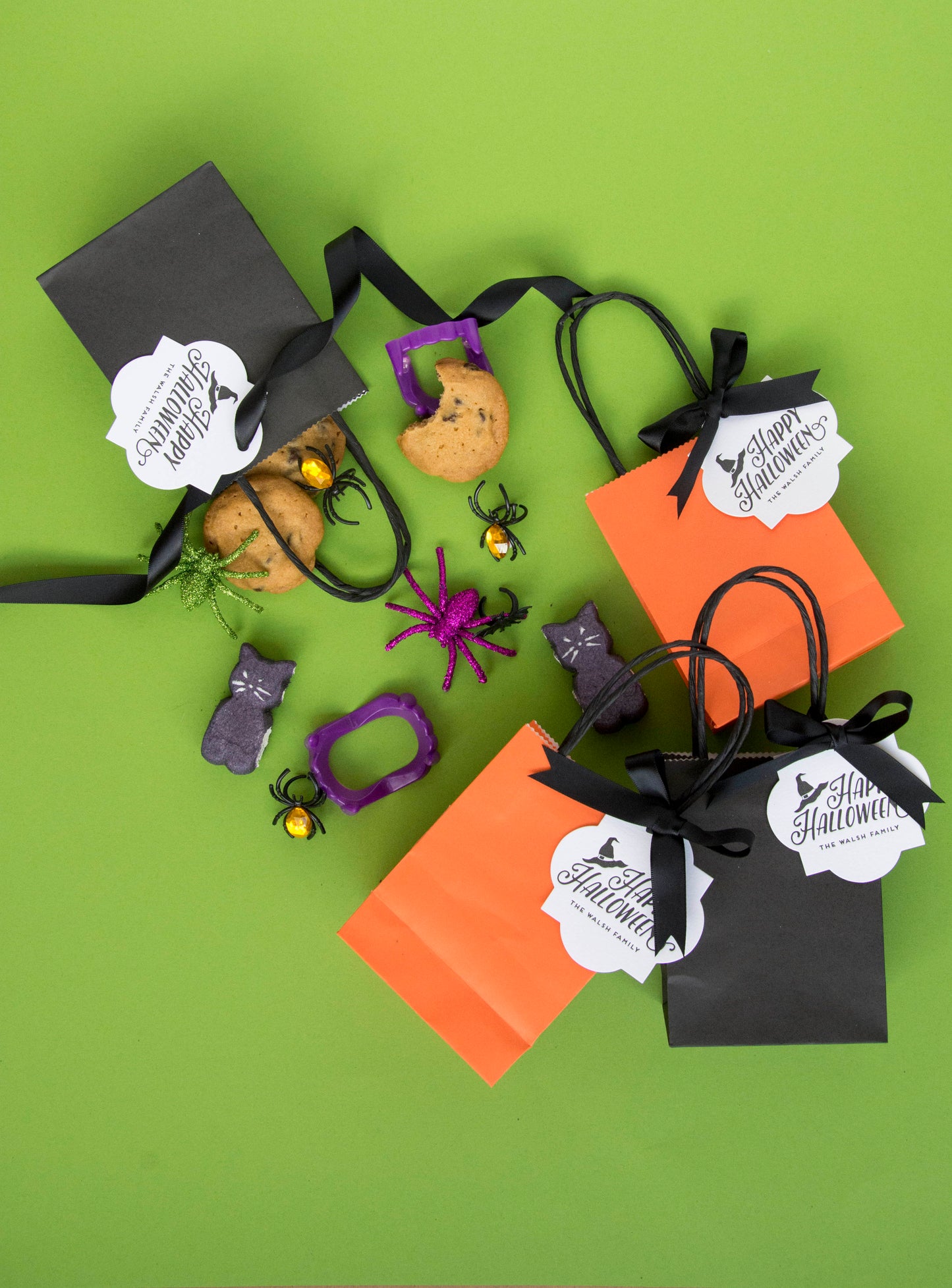 halloween witch's hat specialty tag - T302