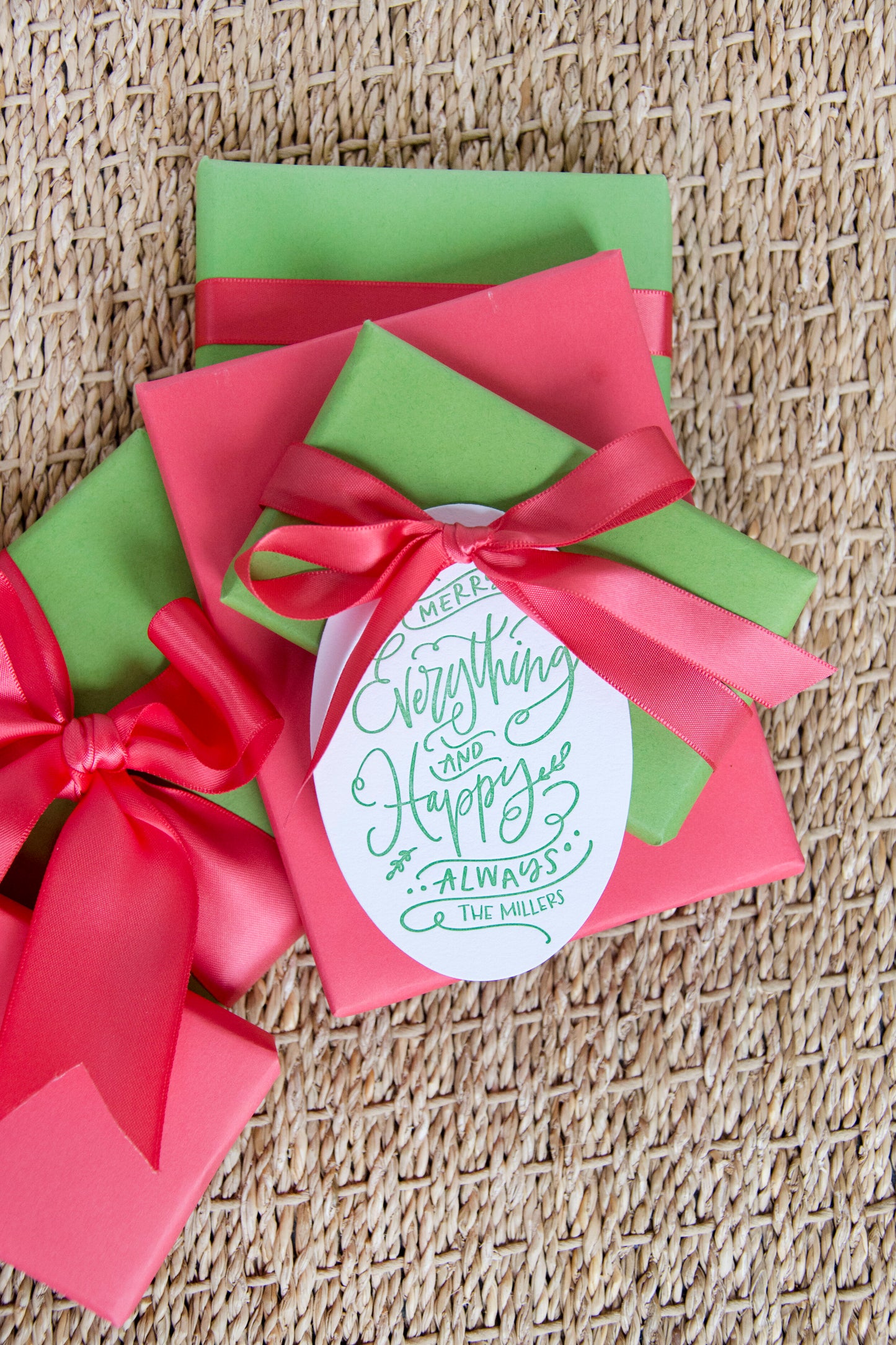 merry everything & happy always specialty tag - T409