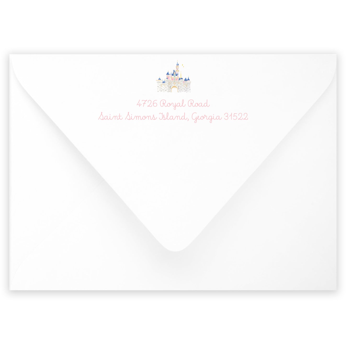 princess dresses thank you note