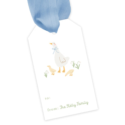 duck duck goose gift tag