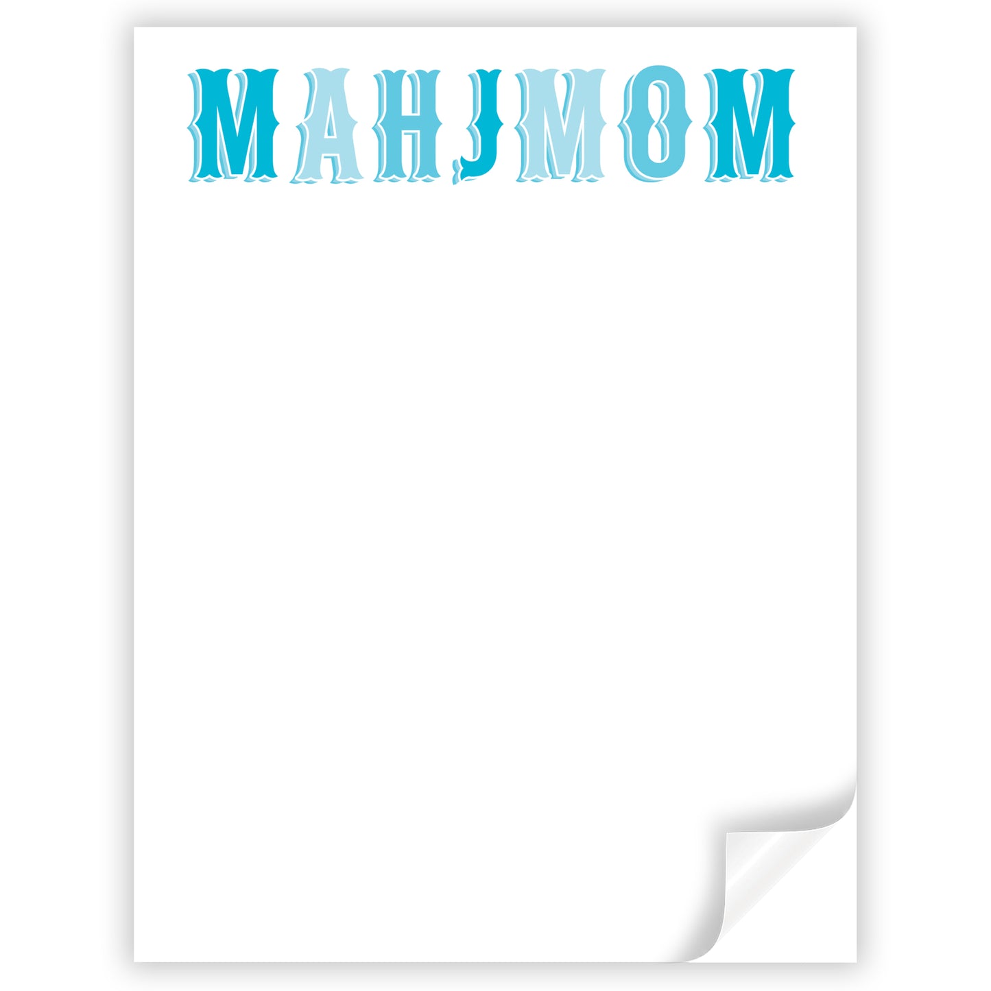 mahjmom notepad