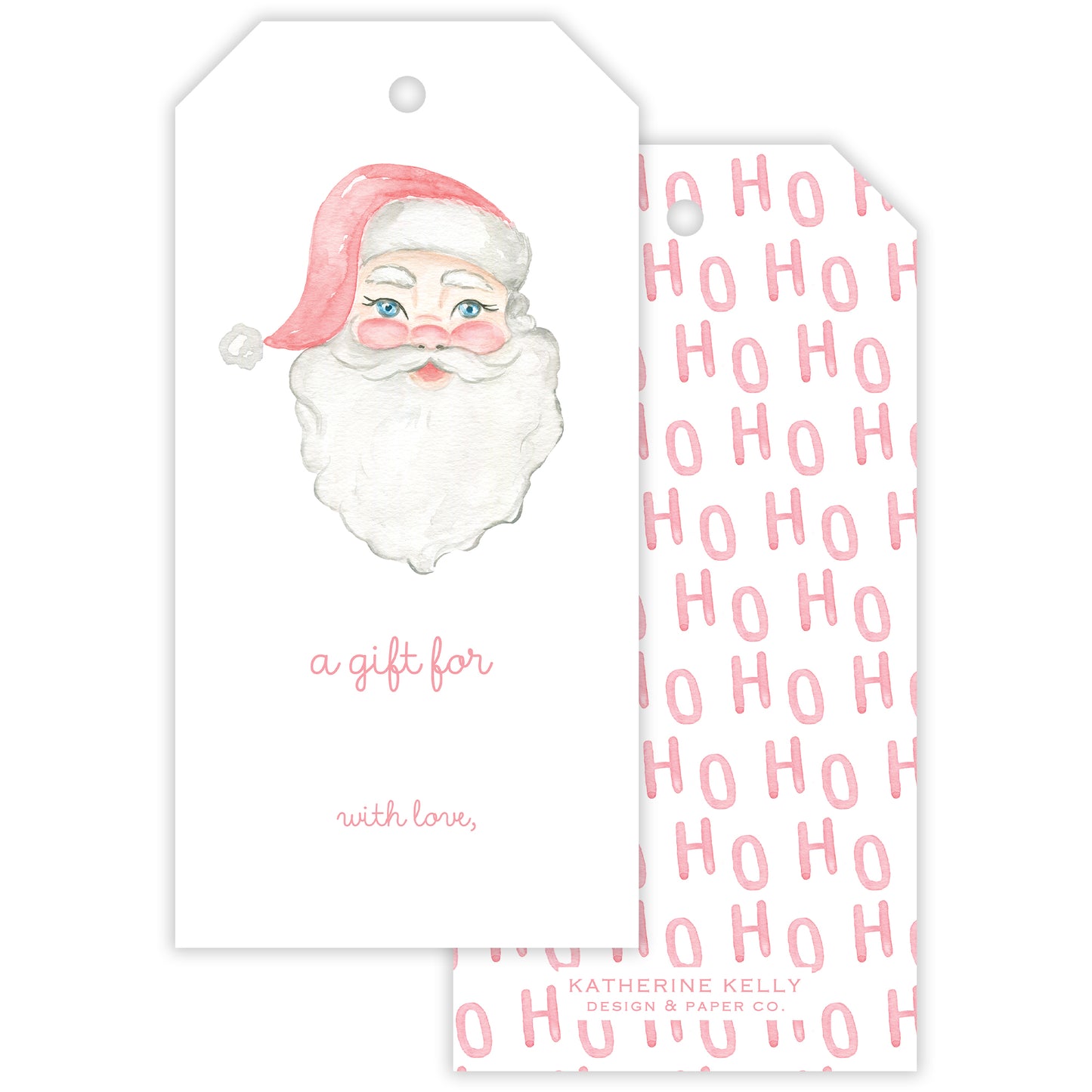 ho ho ho fill-in gift tag