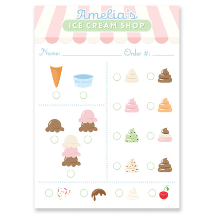 ice cream shop playpad