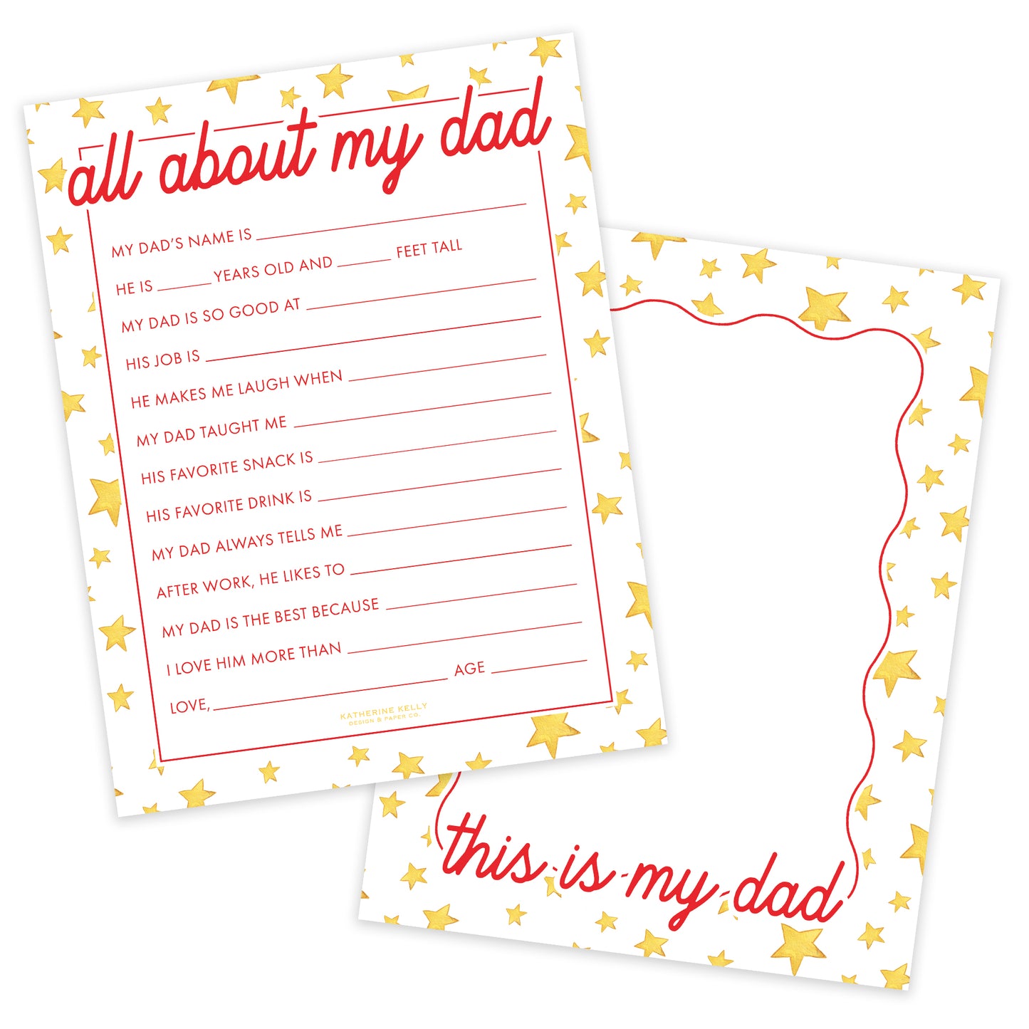 father's day printable II