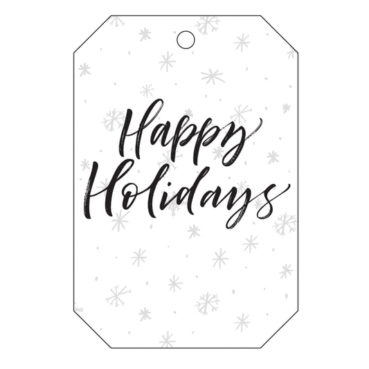 happy holidays specialty tag - T423