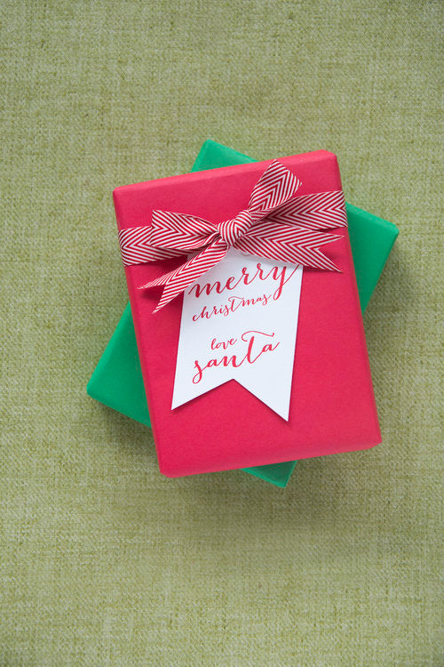 merry christmas love santa specialty tag - T50