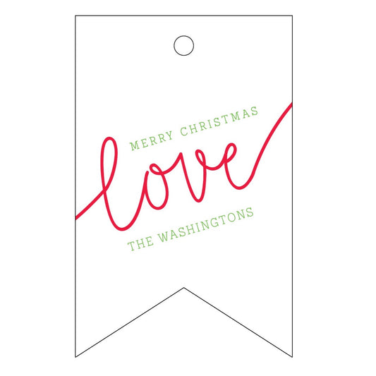 merry christmas specialty tag - T255