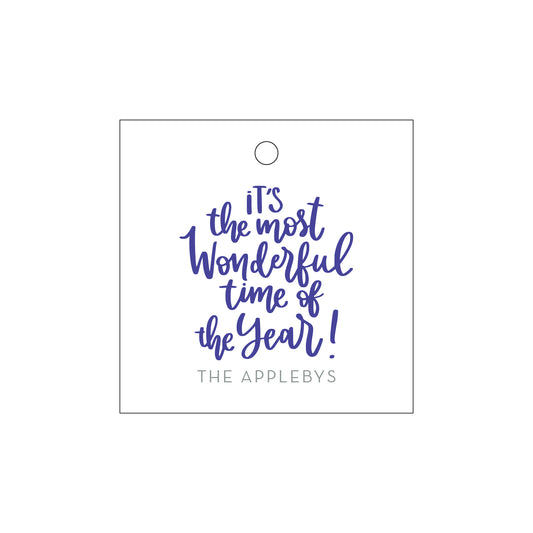 it's the most wonderful time specialty tag - T283