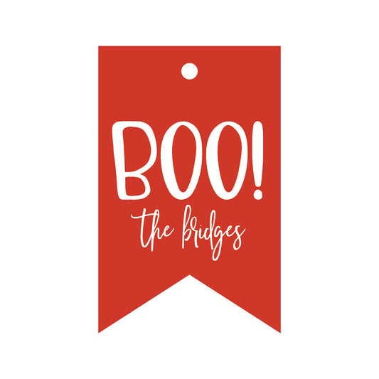 boo! specialty tag - T286