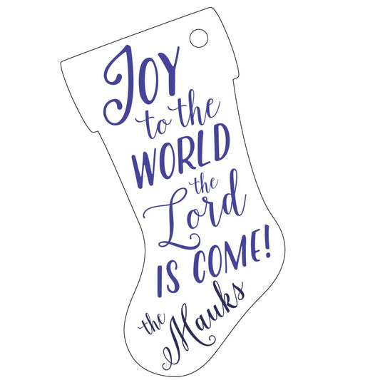 joy to the world specialty tag - T293