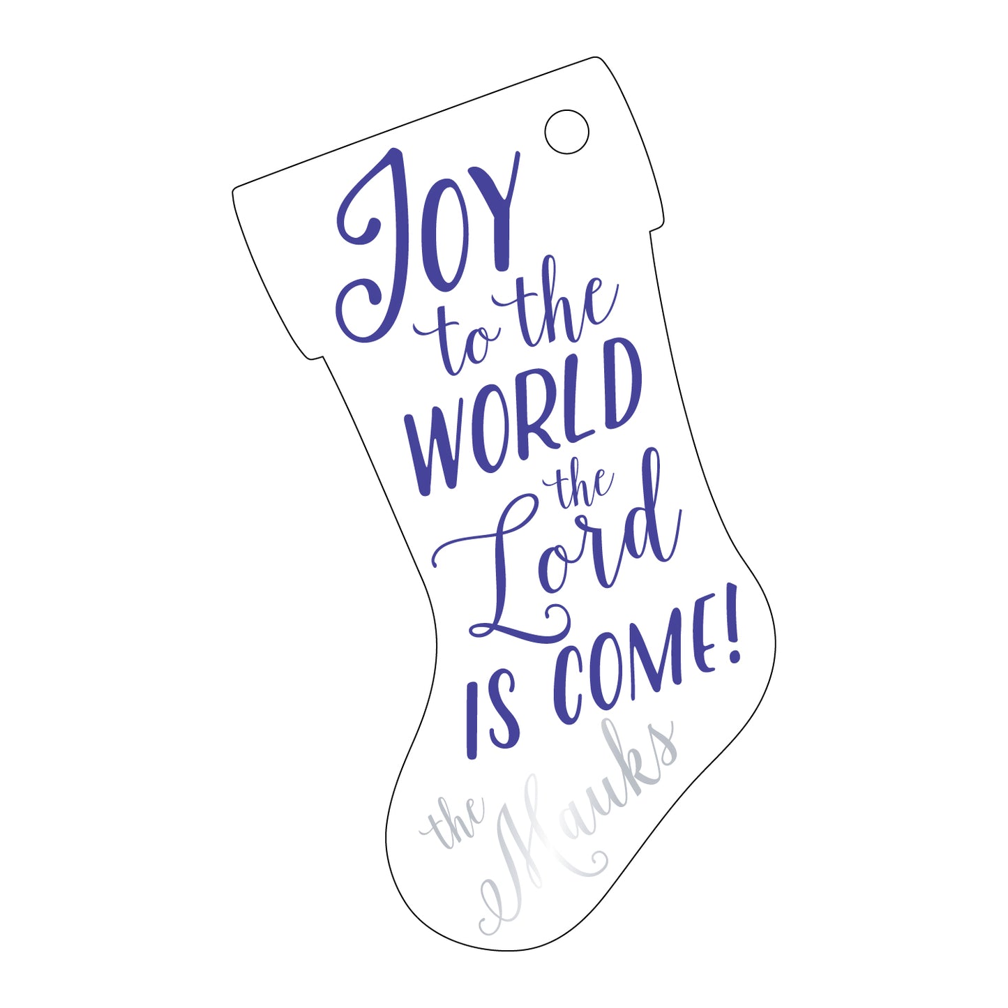 joy to the world specialty tag - T293