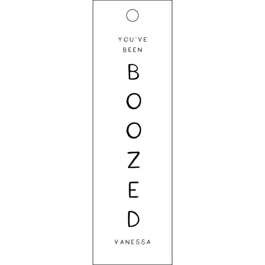 you've been boozed specialty tag - T329