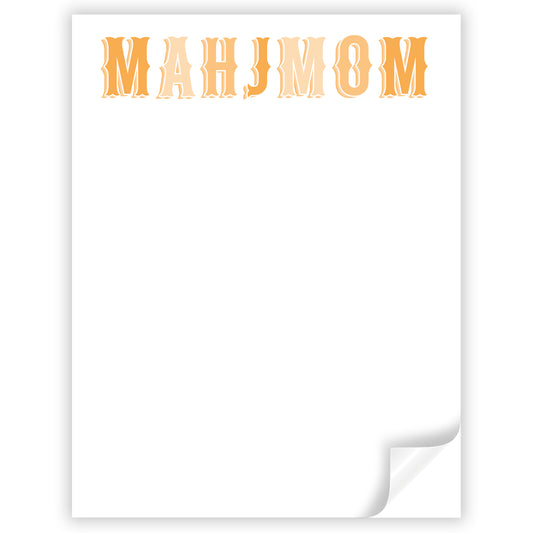 mahjmom notepad