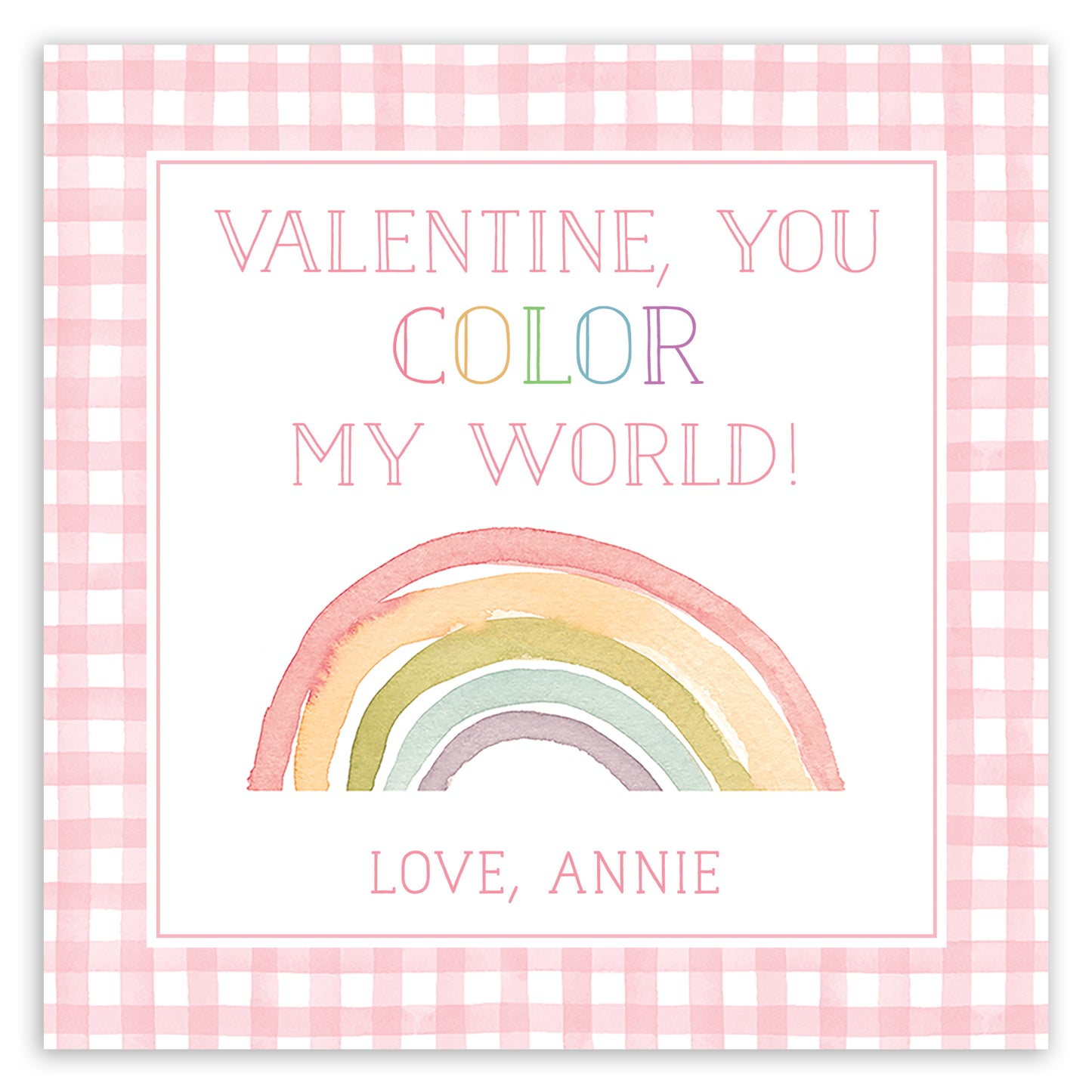 you color my world pink valentine printable