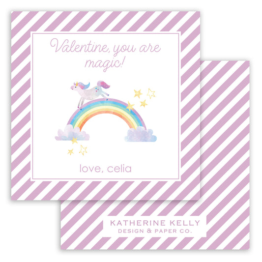 you are magic purple valentine printable