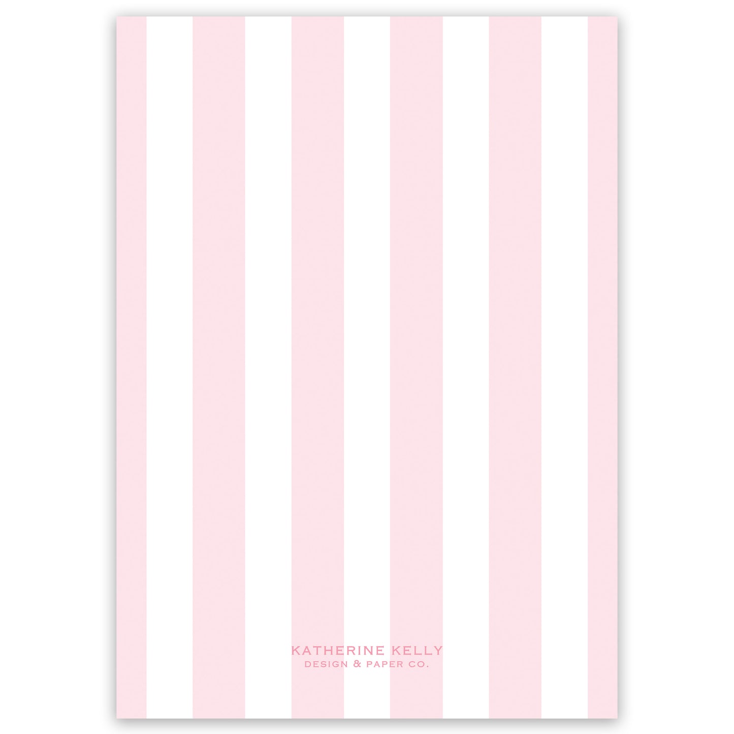 cabana stripe party invitation