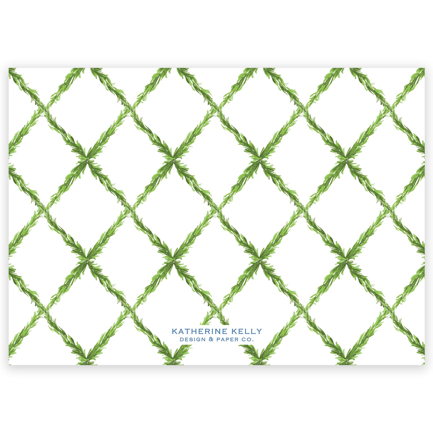 citrus trellis landscape photo holiday card