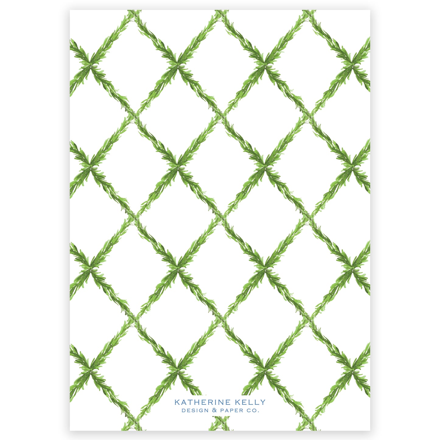 citrus trellis photo holiday card