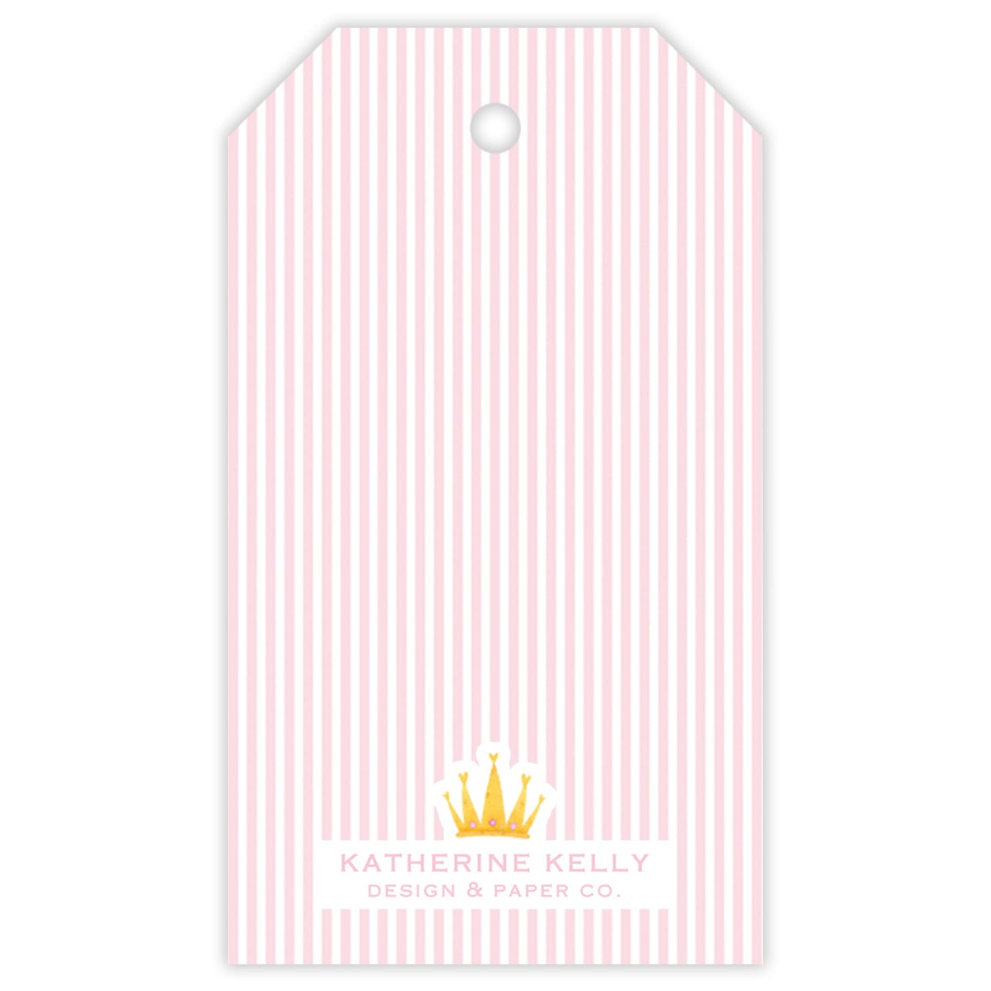 princess & knights party favor tag