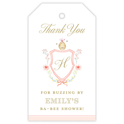 mommy to bee shower party favor tag