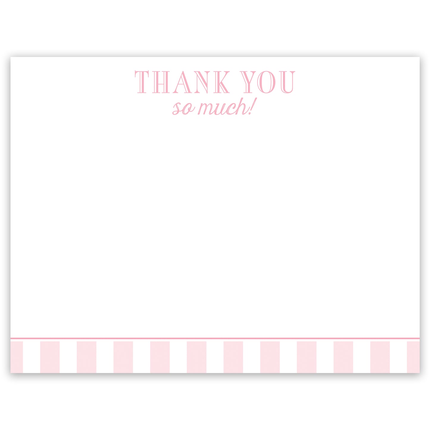 sunshine cabana thank you note