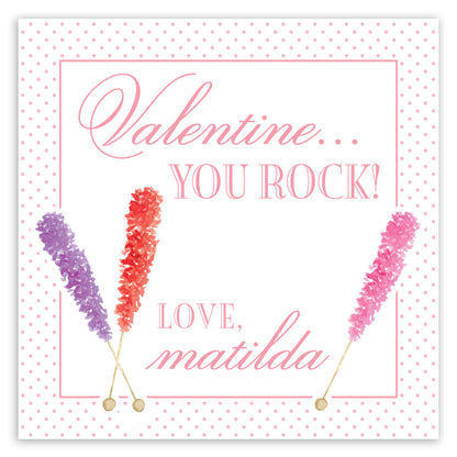 pink rock candy valentine