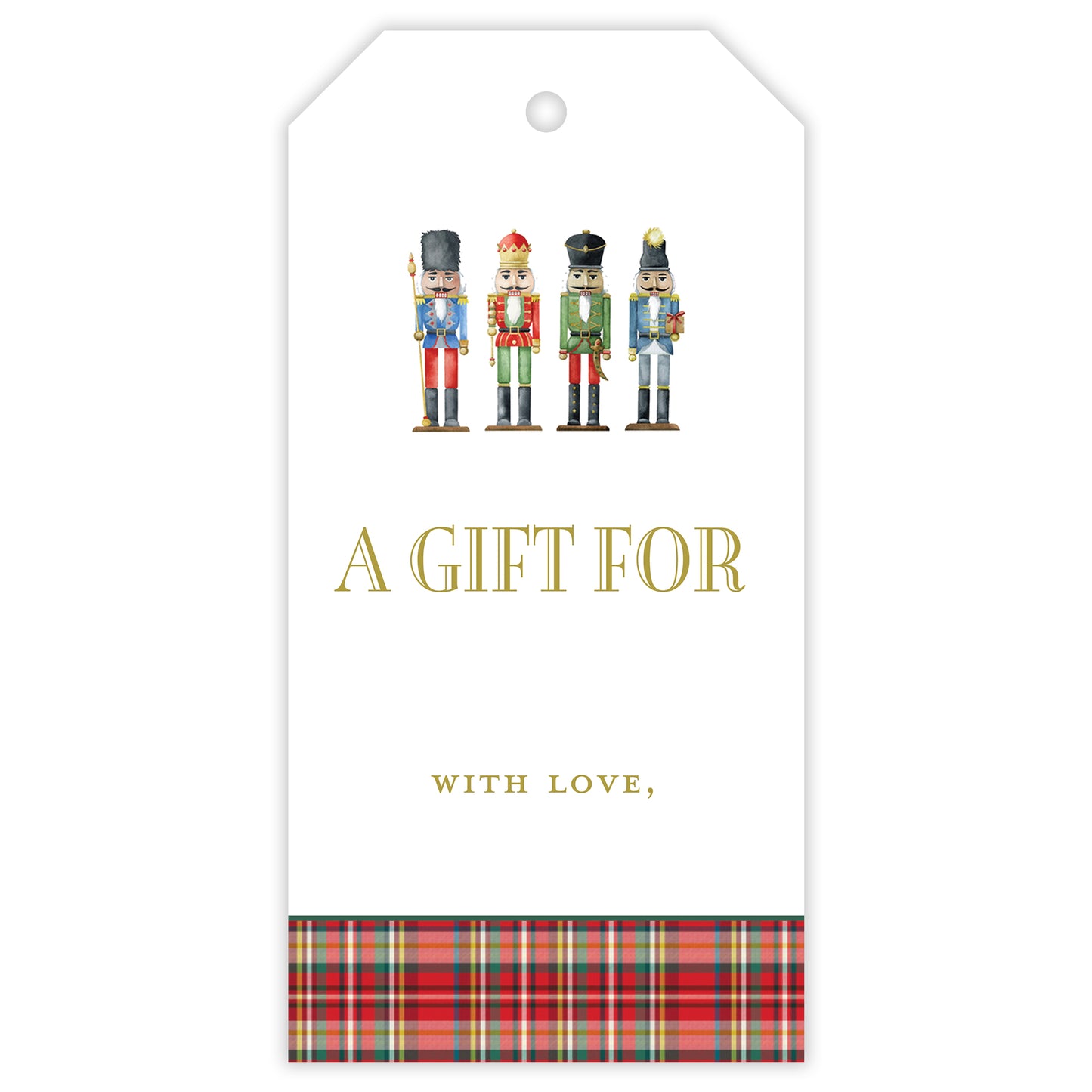 nutcracker fill-in gift tag