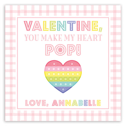 pink pop-it valentine