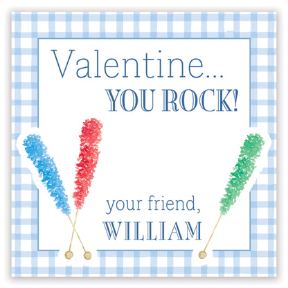 blue rock candy valentine